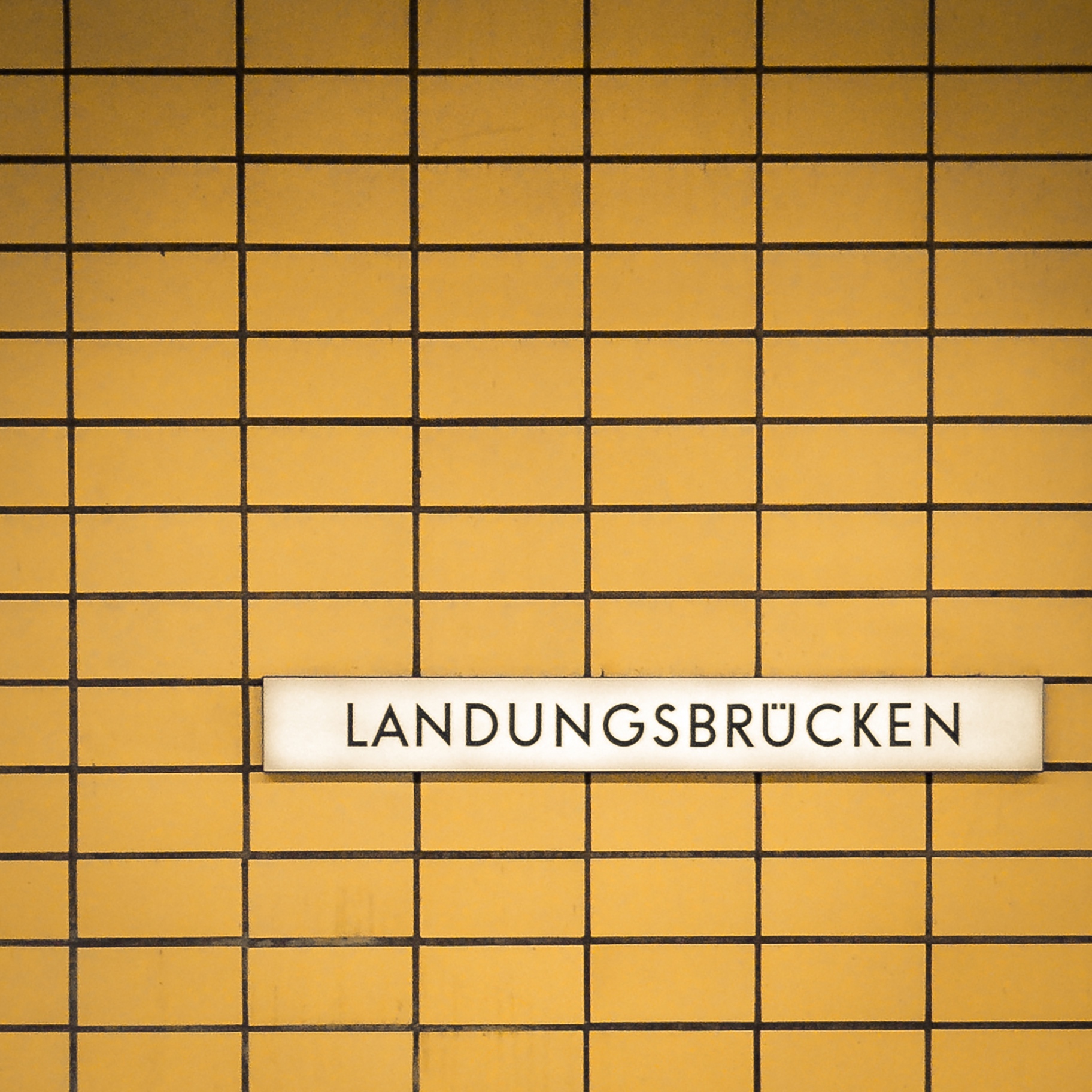 Fotografie aus U-Bahn Hamburg
